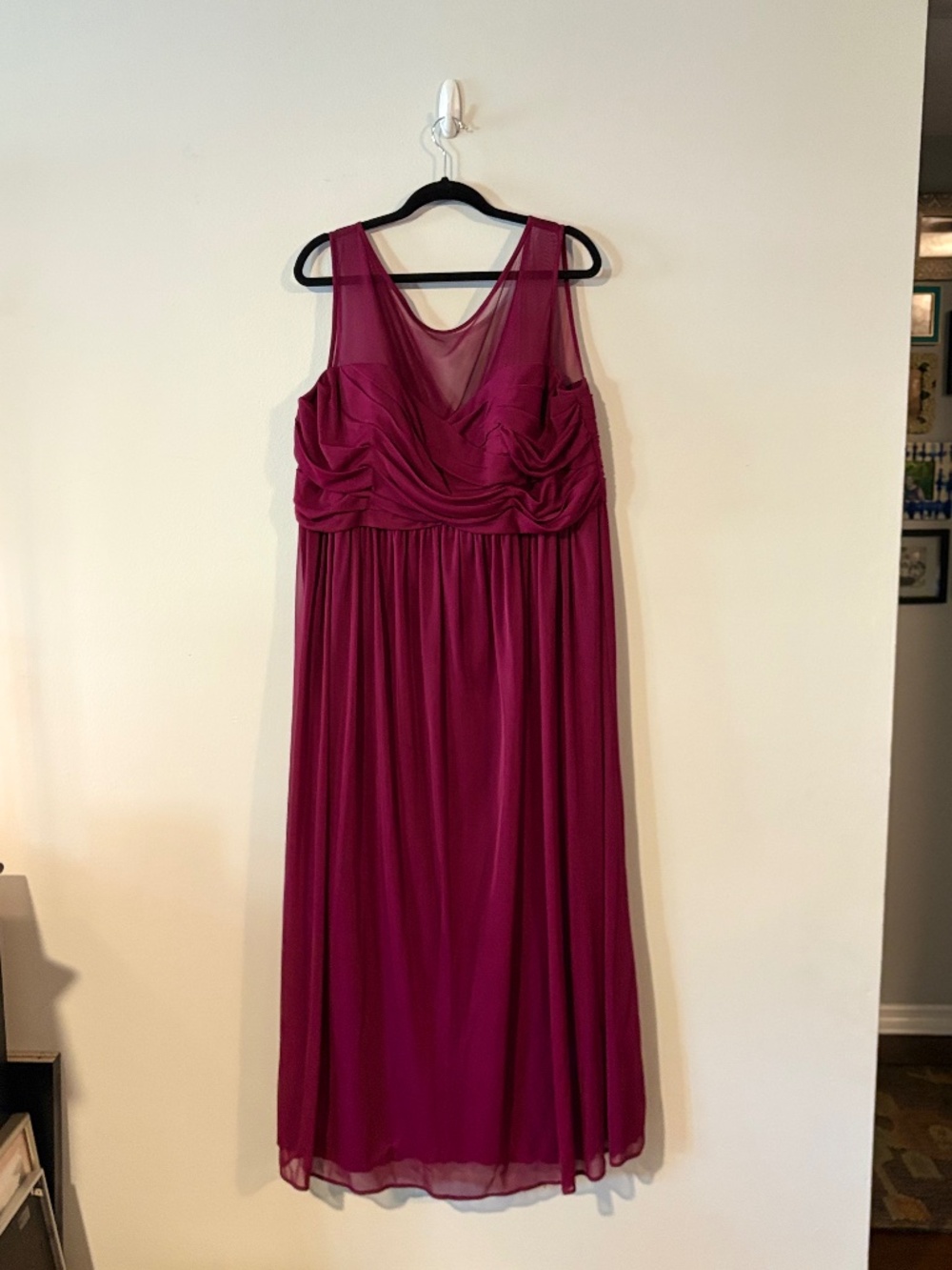 EUC David's Bridal Bridesmaid Dress - Size 20